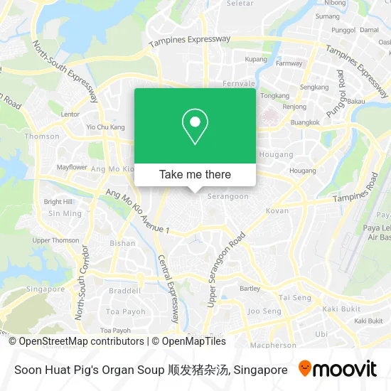 Soon Huat Pig's Organ Soup 顺发猪杂汤 map