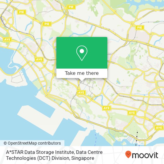 A*STAR Data Storage Institute, Data Centre Technologies (DCT) Division map