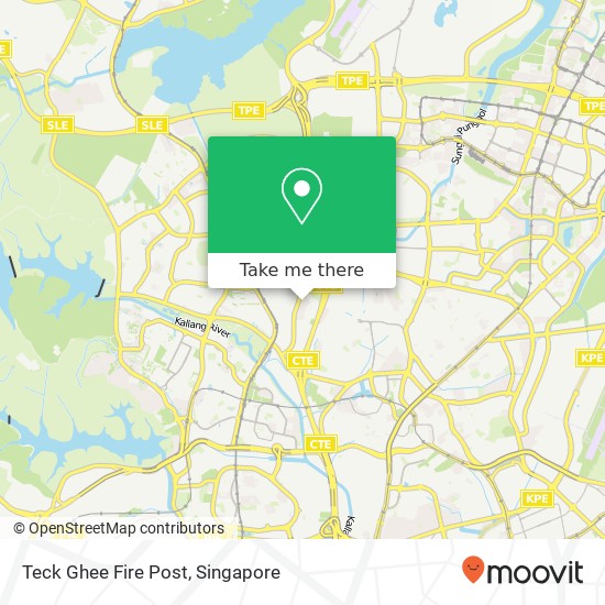 Teck Ghee Fire Post map