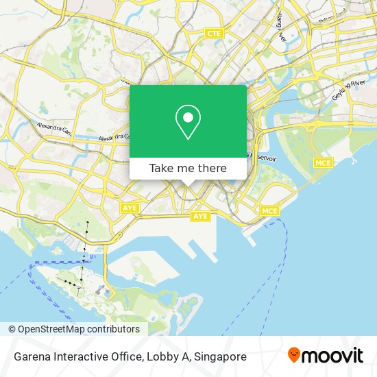 Garena Interactive Office, Lobby A map