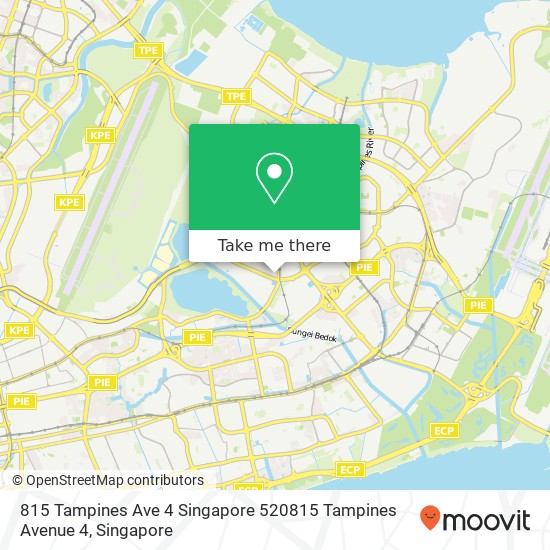 815 Tampines Ave 4 Singapore 520815 Tampines Avenue 4地图