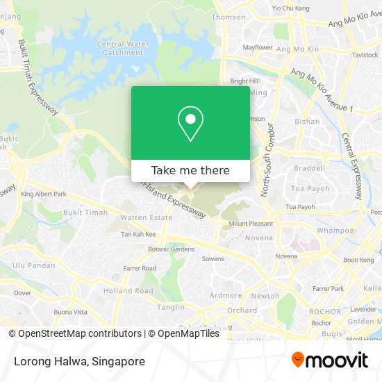 Lorong Halwa map