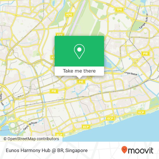 Eunos Harmony Hub @ BR map