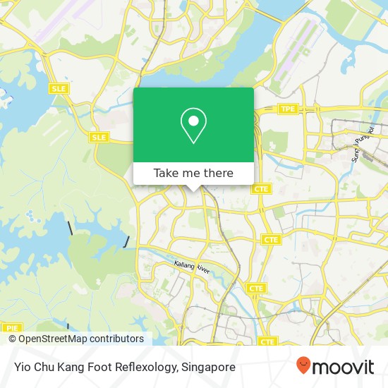 Yio Chu Kang Foot Reflexology地图