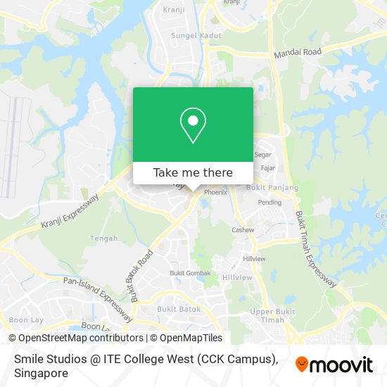 Smile Studios @ ITE College West (CCK Campus) map