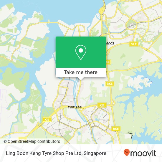 Ling Boon Keng Tyre Shop Pte Ltd map