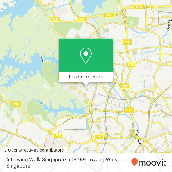 6 Loyang Walk Singapore 508789 Loyang Walk地图