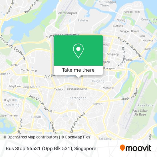 Bus Stop 66531 (Opp Blk 531) map