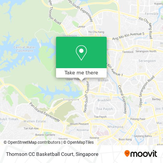 Thomson CC Basketball Court地图