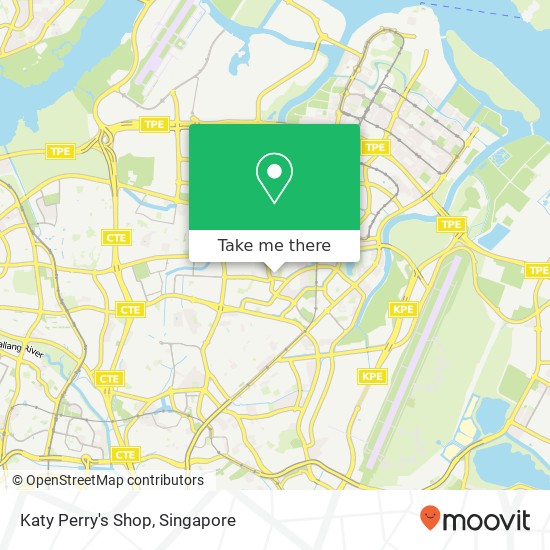Katy Perry's Shop map