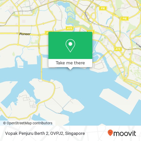 Vopak Penjuru Berth 2, OVPJ2地图