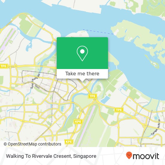 Walking To Rivervale Cresent地图