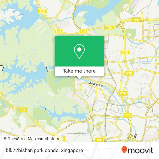 blk22bishan park condo地图