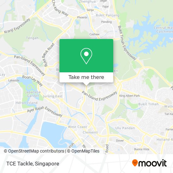 TCE Tackle map