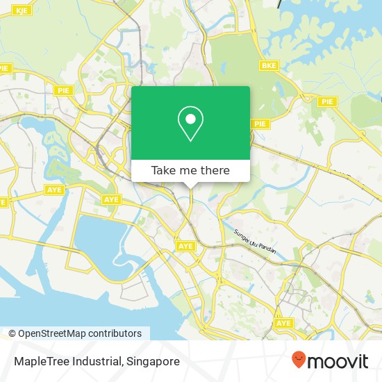 MapleTree Industrial地图