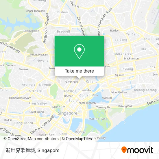 新世界歌舞城 map