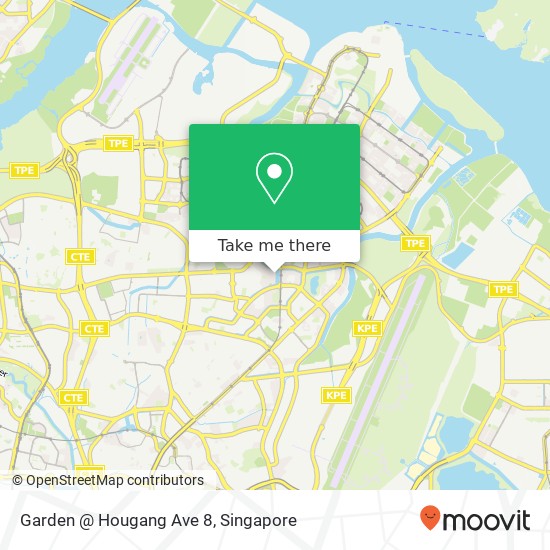 Garden @ Hougang Ave 8地图