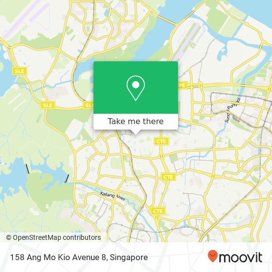 158 Ang Mo Kio Avenue 8 map