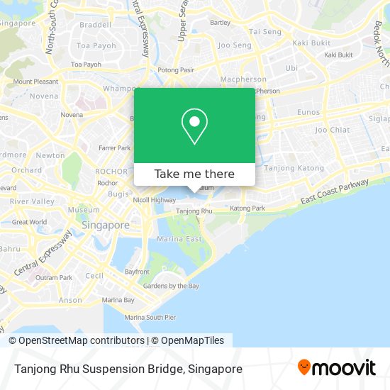 Tanjong Rhu Suspension Bridge地图