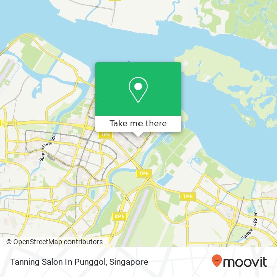 Tanning Salon In Punggol map