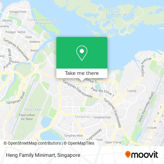 Heng Family Minimart map