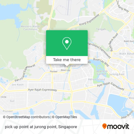 pick up point at jurong point map