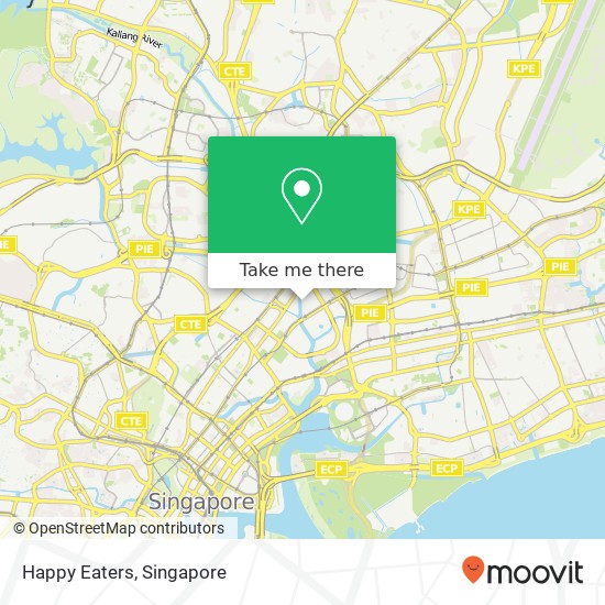 Happy Eaters map