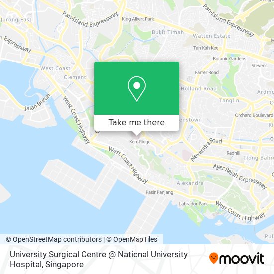 University Surgical Centre @ National University Hospital map