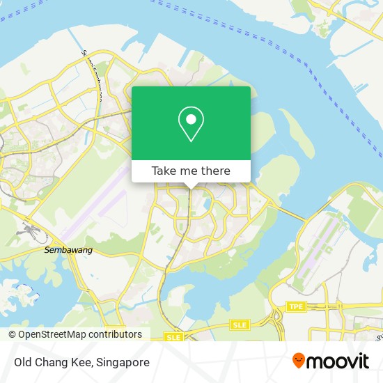 Old Chang Kee map