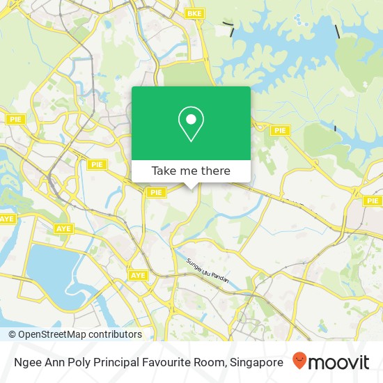 Ngee Ann Poly Principal Favourite Room map