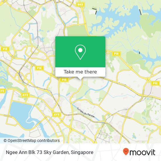 Ngee Ann Blk 73 Sky Garden map