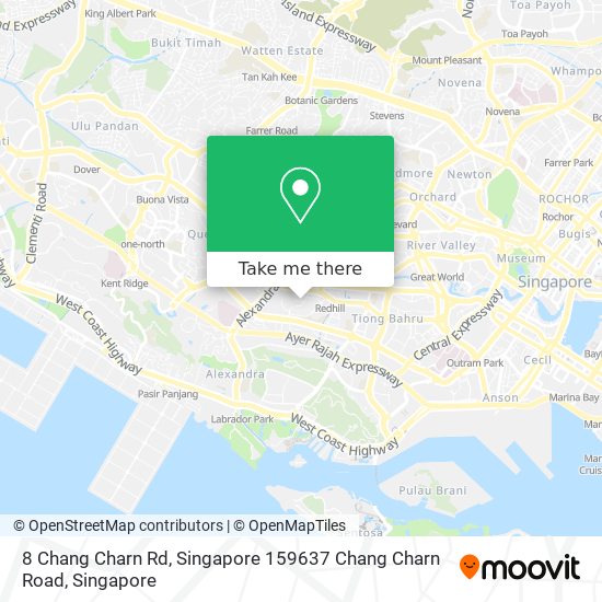 8 Chang Charn Rd, Singapore 159637 Chang Charn Road map