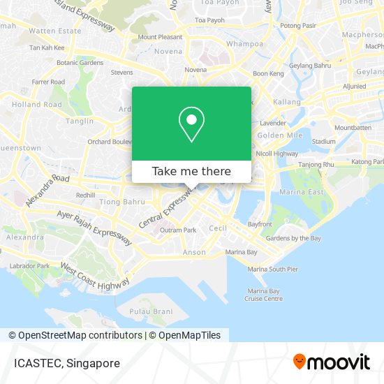 ICASTEC map