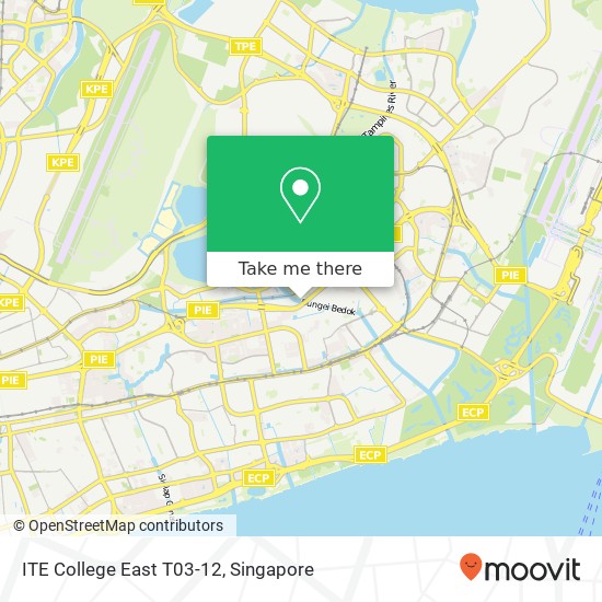 ITE College East T03-12 map