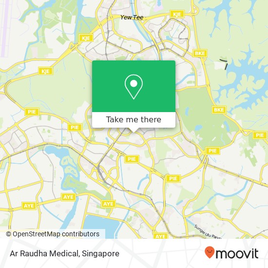 Ar Raudha Medical map