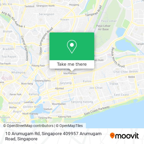 10 Arumugam Rd, Singapore 409957 Arumugam Road map