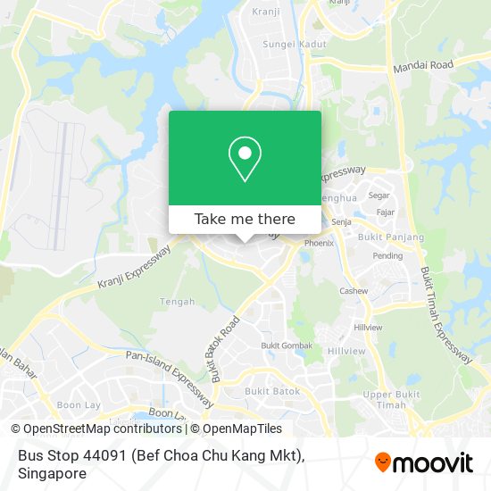 Bus Stop 44091 (Bef Choa Chu Kang Mkt) map