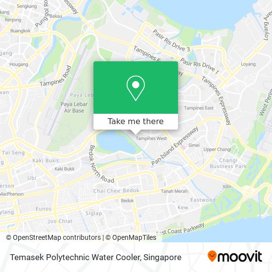 Temasek Polytechnic Water Cooler map