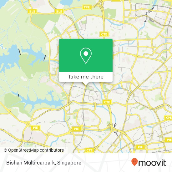 Bishan Multi-carpark map