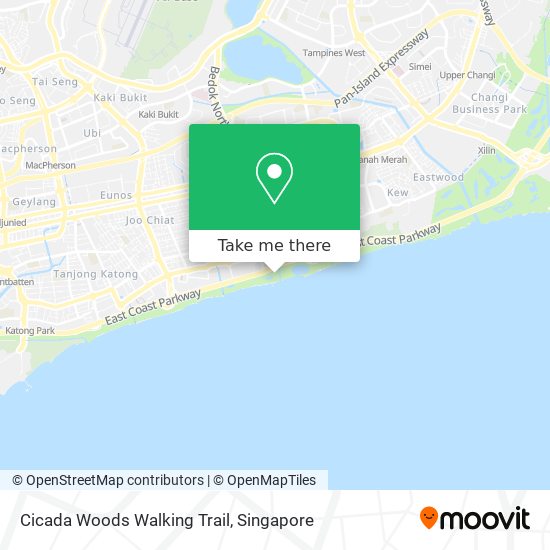 Cicada Woods Walking Trail map