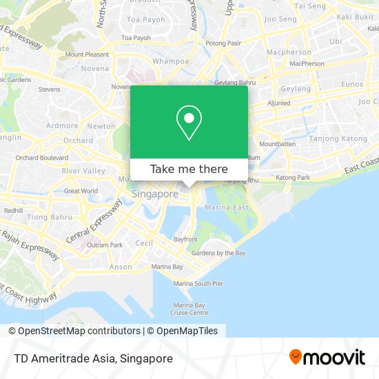 TD Ameritrade Asia地图