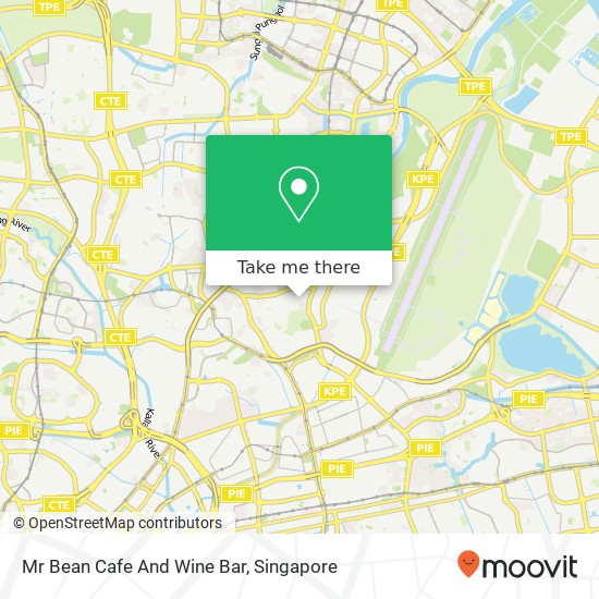 Mr Bean Cafe And Wine Bar map