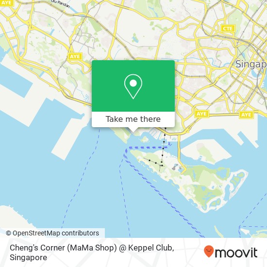 Cheng's Corner (MaMa Shop) @ Keppel Club map