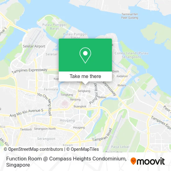 Function Room @ Compass Heights Condominium map