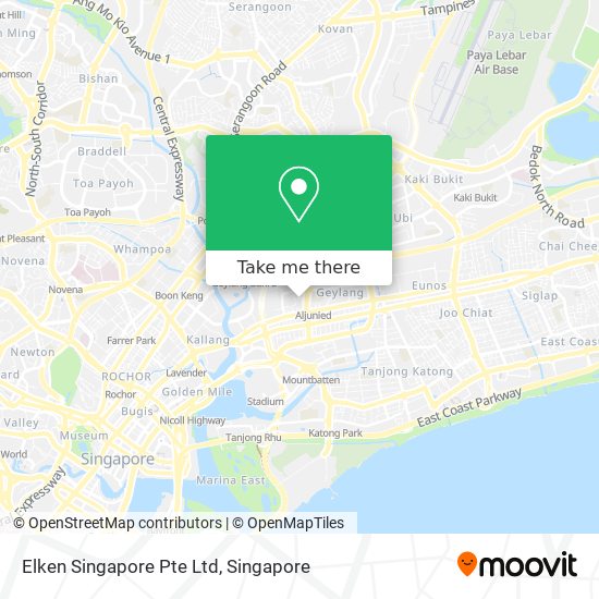 Elken Singapore Pte Ltd地图