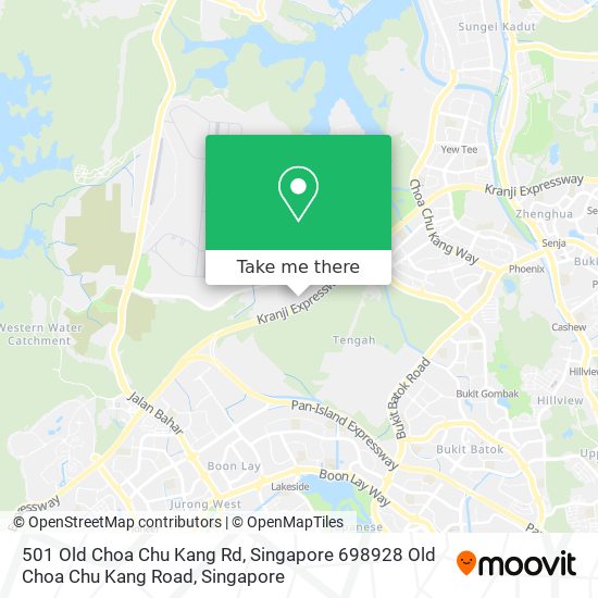 501 Old Choa Chu Kang Rd, Singapore 698928 Old Choa Chu Kang Road map