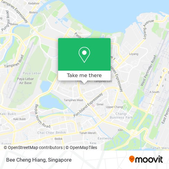 Bee Cheng Hiang map