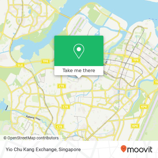 Yio Chu Kang Exchange map