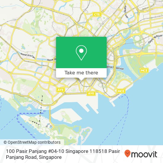 100 Pasir Panjang #04-10 Singapore 118518 Pasir Panjang Road map