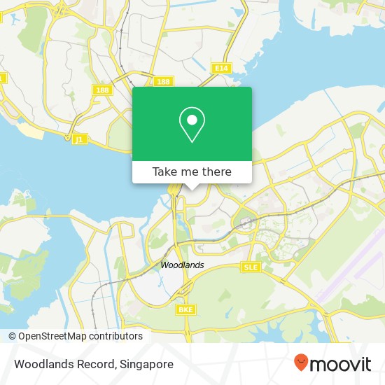 Woodlands Record map